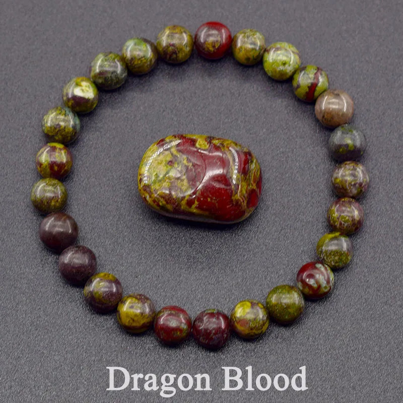 Natural Stone Healing Bead Bracelet for Balance