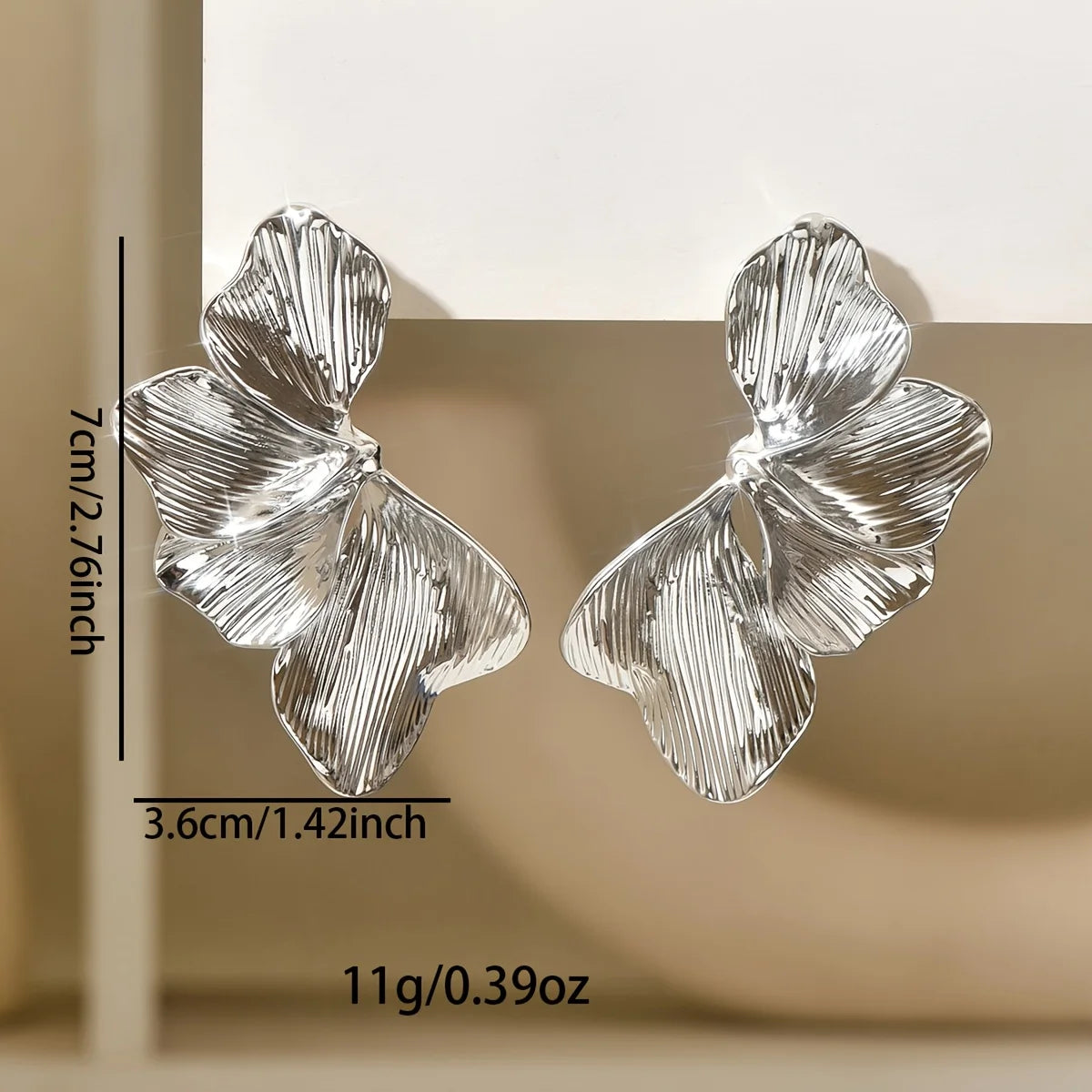 Elegant Leaf Stud Earrings for Everyday Grace