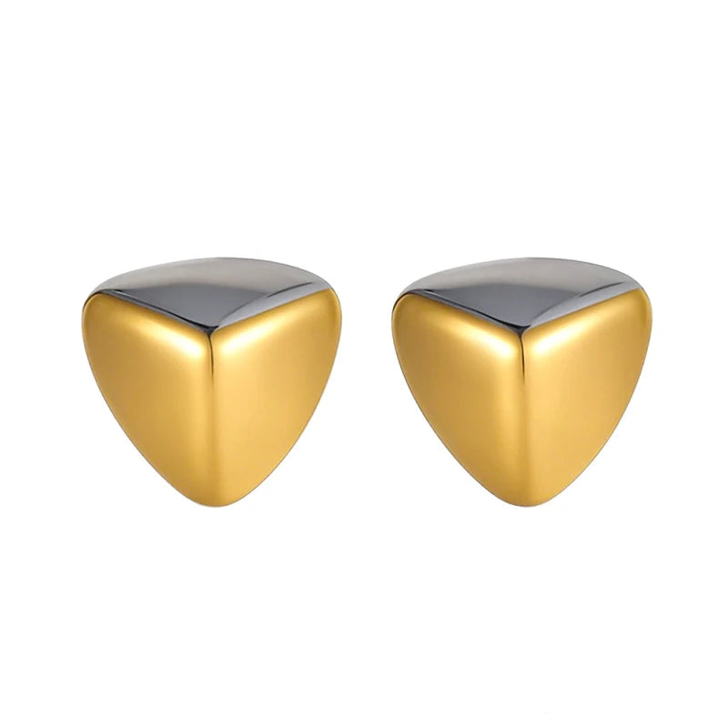 Hypoallergenic Geometric Stud Earrings for Women