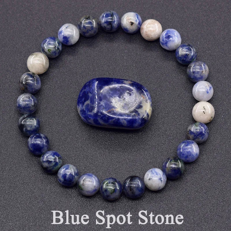 Natural Stone Healing Bead Bracelet for Balance