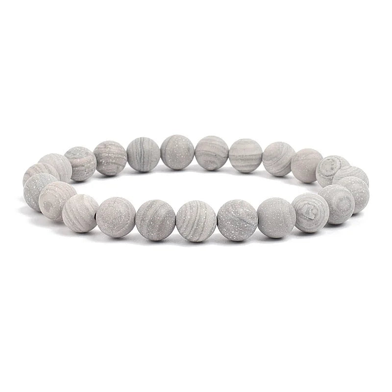 Natural Crystal Stone Beads Bracelet for Men & Women