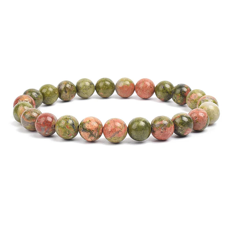 Natural Crystal Stone Beads Bracelet for Men & Women