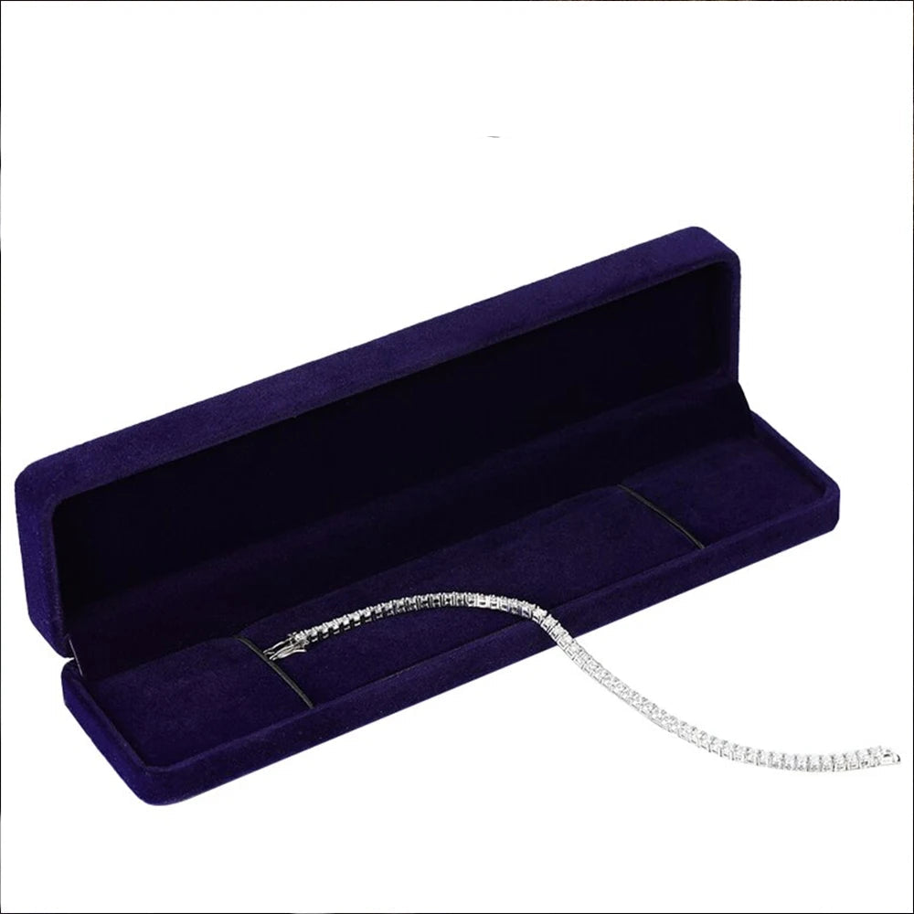 S925 Sterling Silver Moissanite Tennis Bracelet