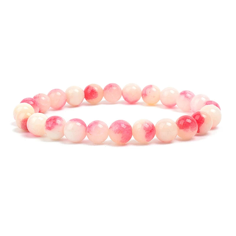 Natural Crystal Stone Beads Bracelet for Men & Women