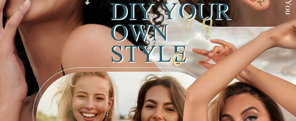 Bobisty Stud Hoop Earrings