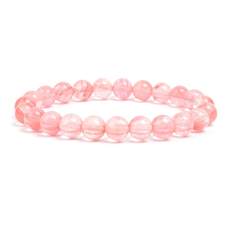 Natural Crystal Stone Beads Bracelet for Men & Women