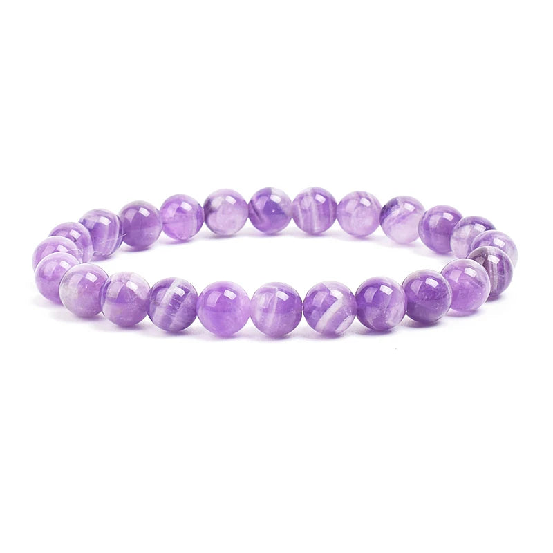 Natural Crystal Stone Beads Bracelet for Men & Women