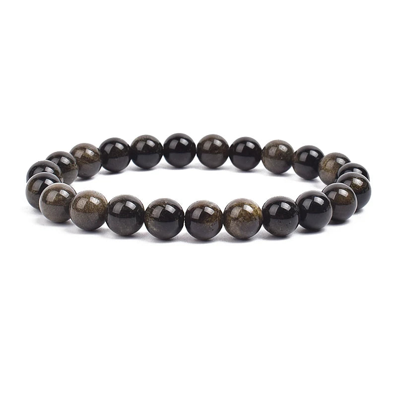 Natural Crystal Stone Beads Bracelet for Men & Women