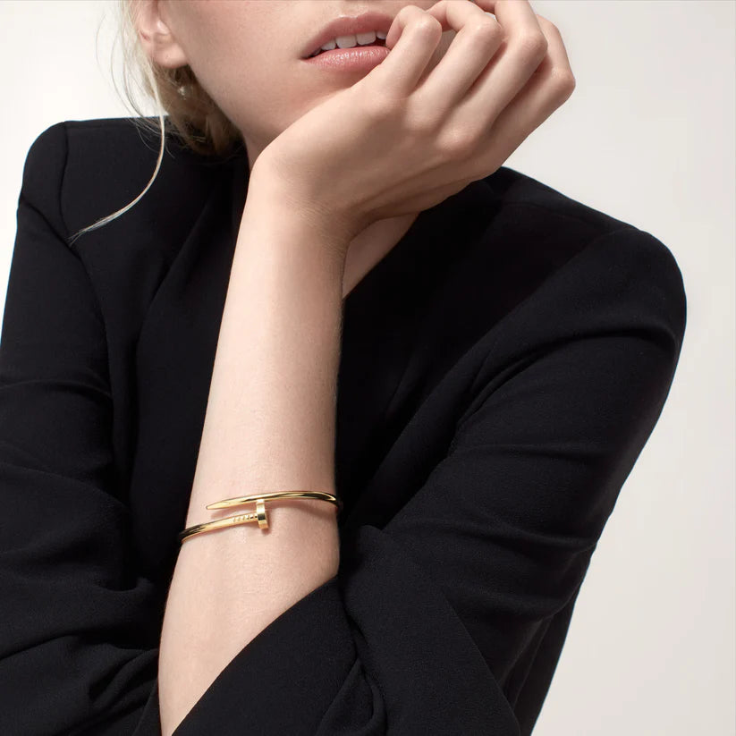 Elegant Nail Bracelet -Minimalist Screw Bangle Jewelry