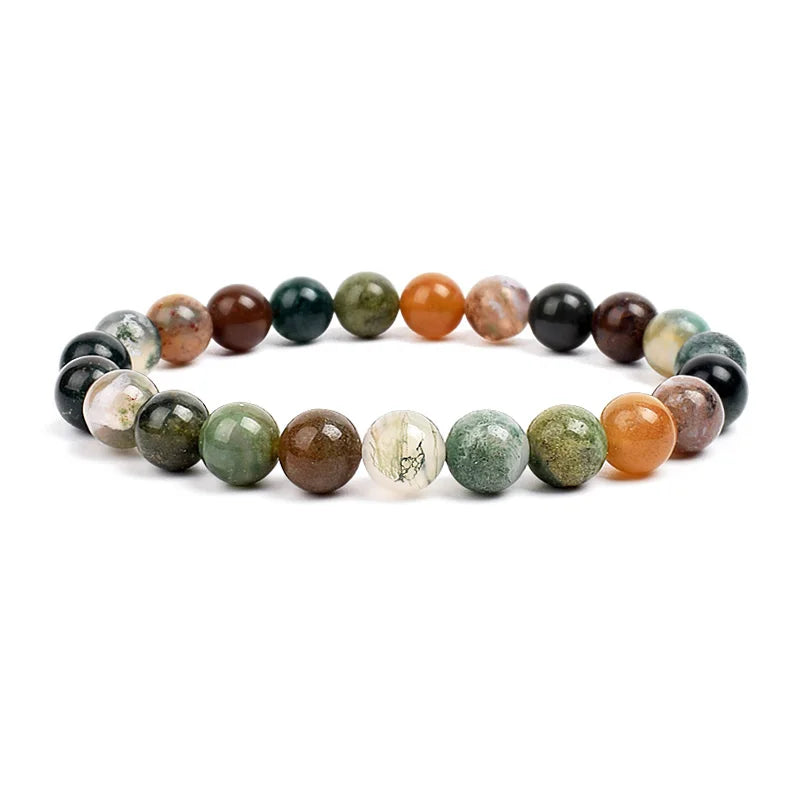Natural Crystal Stone Beads Bracelet for Men & Women