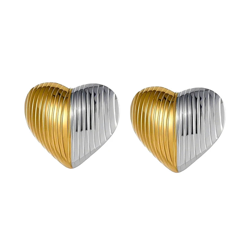 Hypoallergenic Geometric Stud Earrings for Women