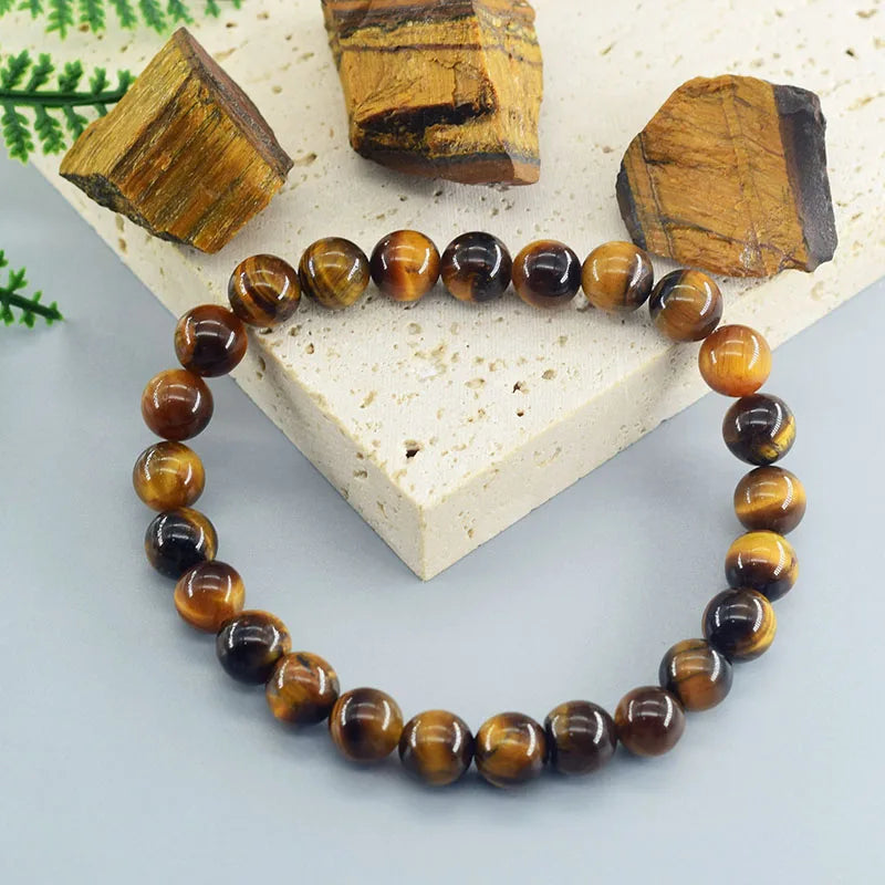 Natural Stone Healing Bead Bracelet for Balance