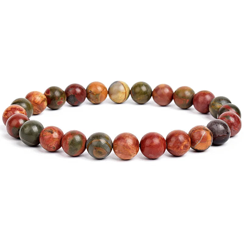 Natural Crystal Stone Beads Bracelet for Men & Women