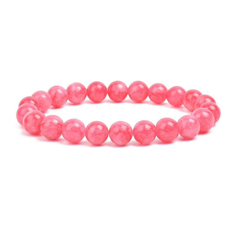 Natural Crystal Stone Beads Bracelet for Men & Women