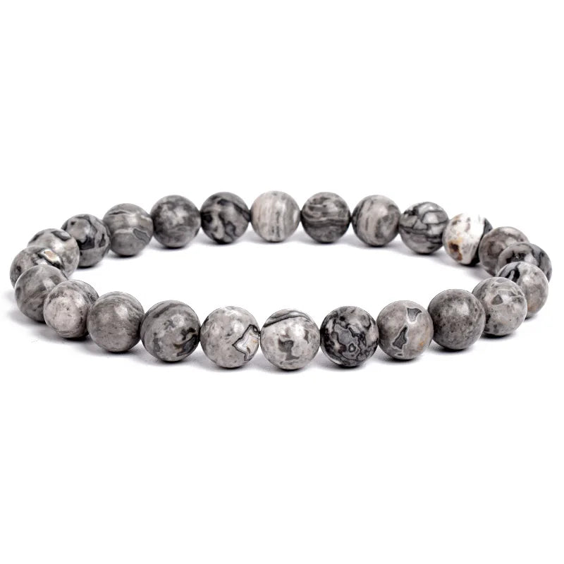 Natural Crystal Stone Beads Bracelet for Men & Women