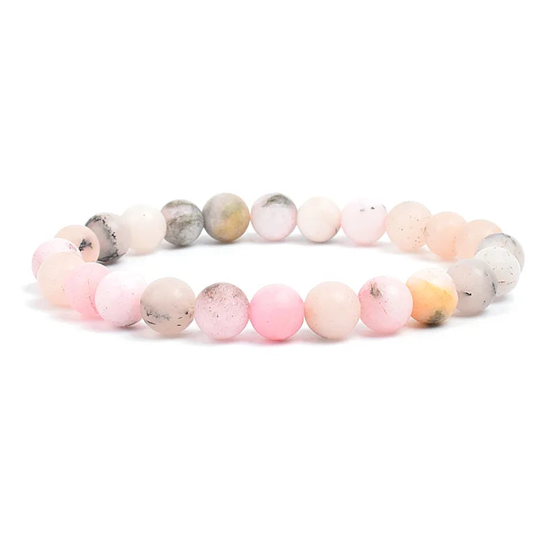 Natural Crystal Stone Beads Bracelet for Men & Women