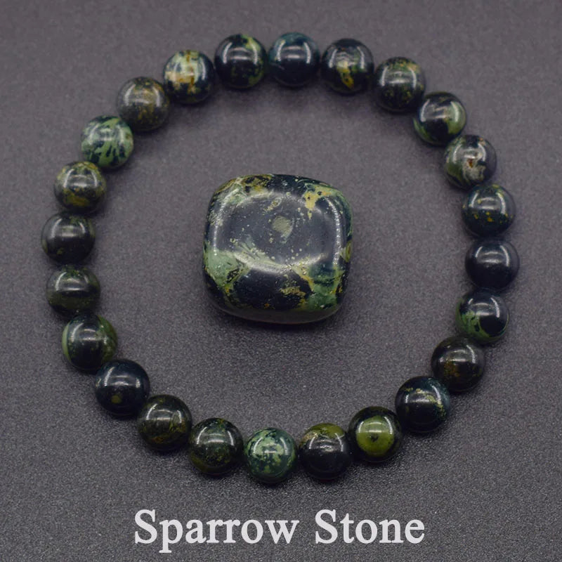 Natural Stone Healing Bead Bracelet for Balance
