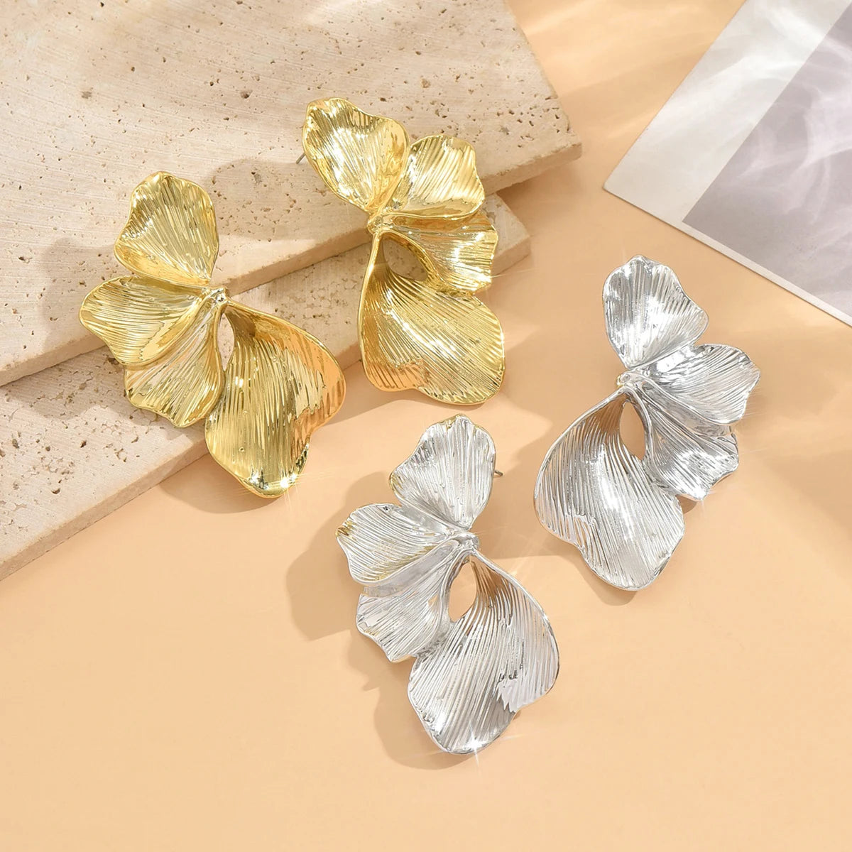 Elegant Leaf Stud Earrings for Everyday Grace