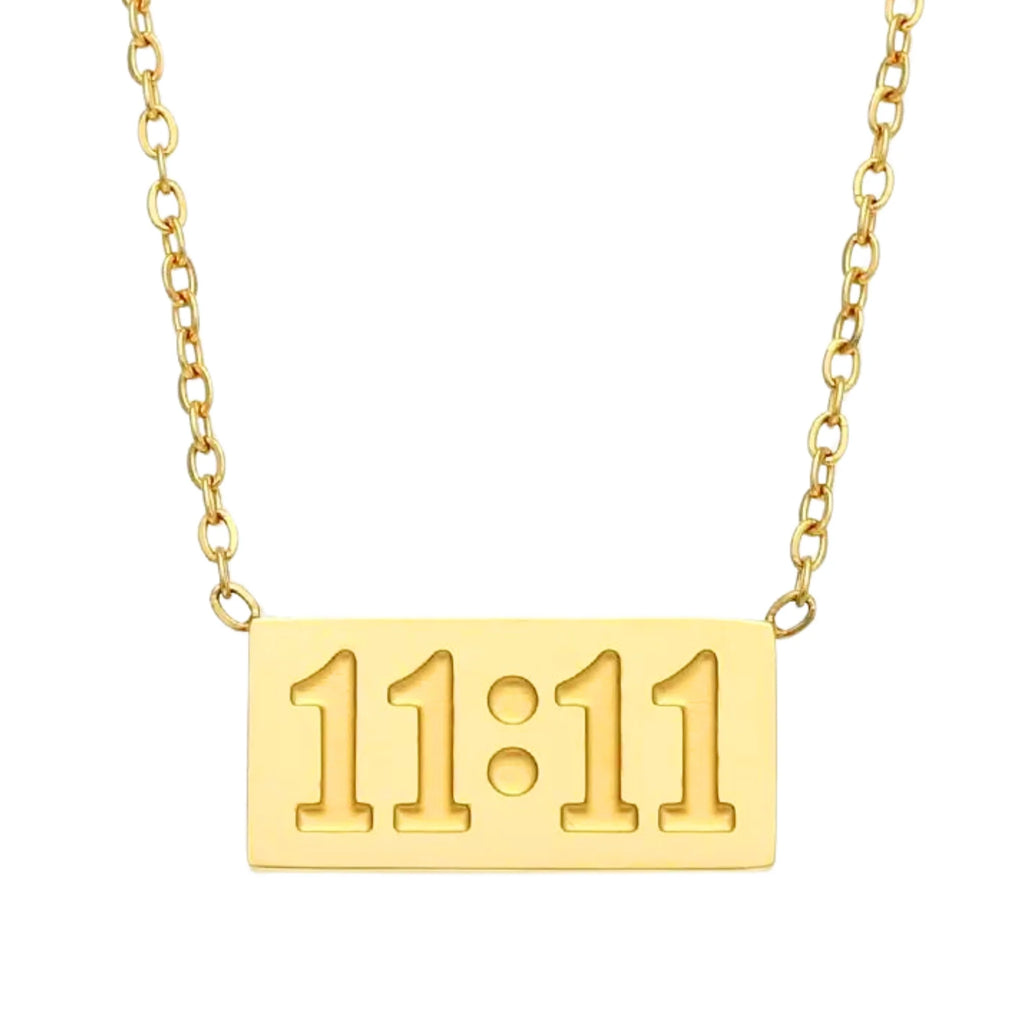 1111 Angel Number Necklace-soristyle