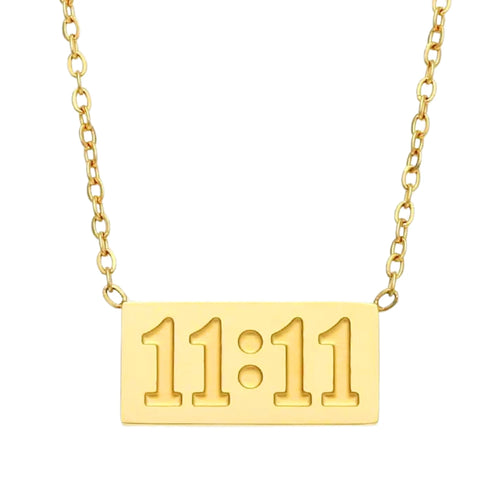 1111 Angel Number Necklace-soristyle