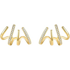 Spiral Hoop Earrings-soristyle
