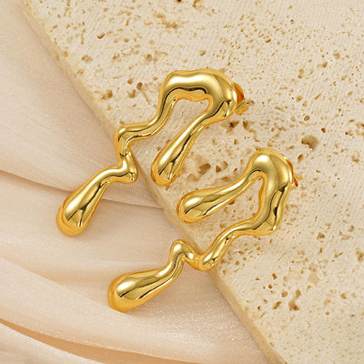 Bold Waterdrop Statement Earring
