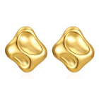 Chunky Stud Earrings - Bold & Stylish Statement Jewelry