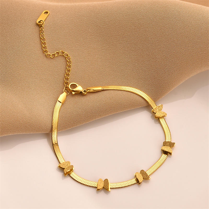 Elegant Butterfly Charm Bracelet