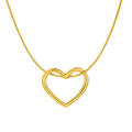 Heart Pendant Necklace -Elegant Love Gift Jewelry